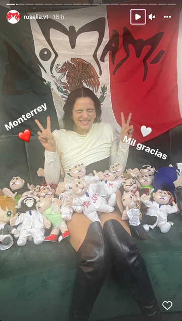 Fuente: @rosalía.vt